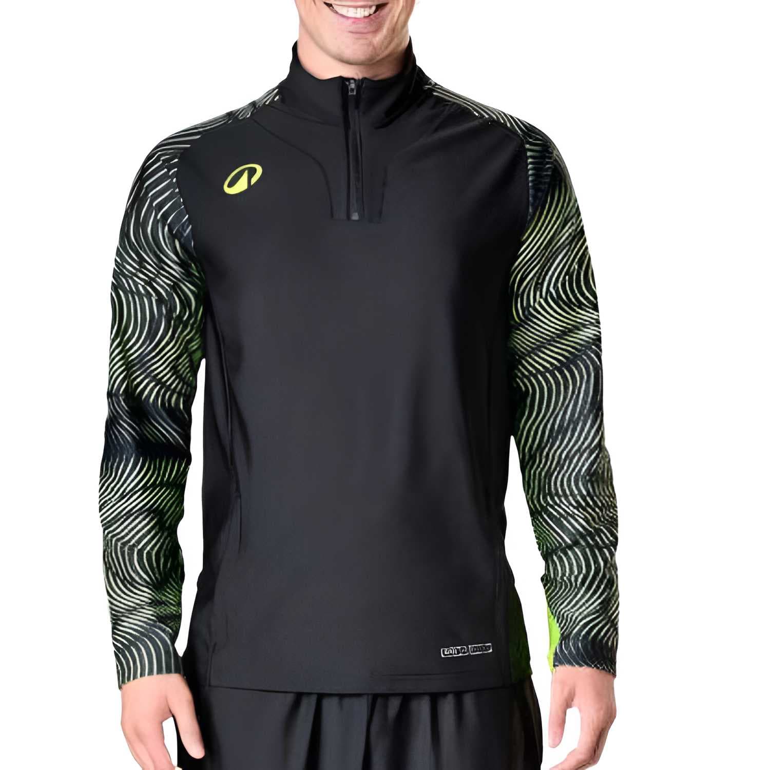 DECATHLON Черный Неоново-желтый Мужская футбольная майка - изображение 1