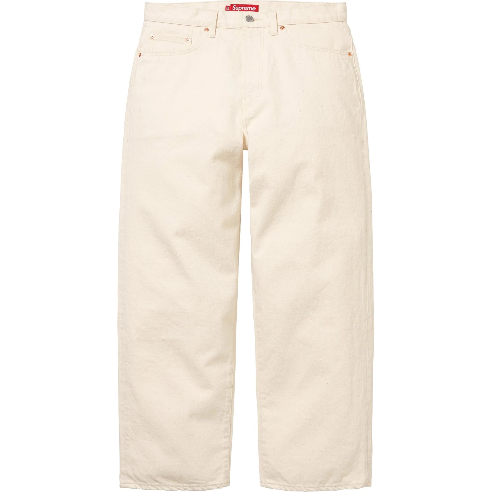 Штаны Supreme FW25 BAGGY Selvedge Jean Джинсы Унисекс - изображение 3