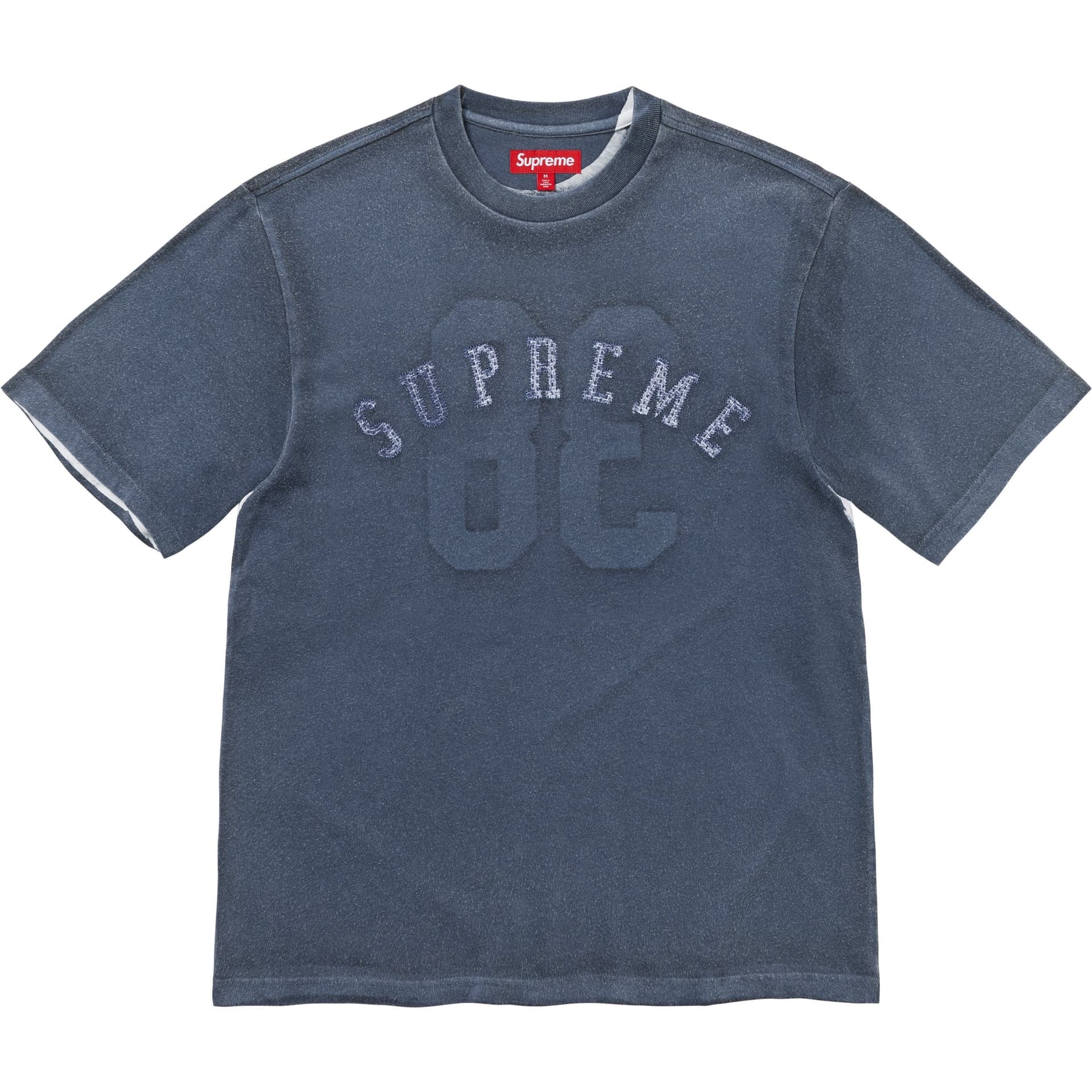Футболка Supreme FW25 WEEK1 Overprint H H Топ T Рубашка Унисекс - изображение 2