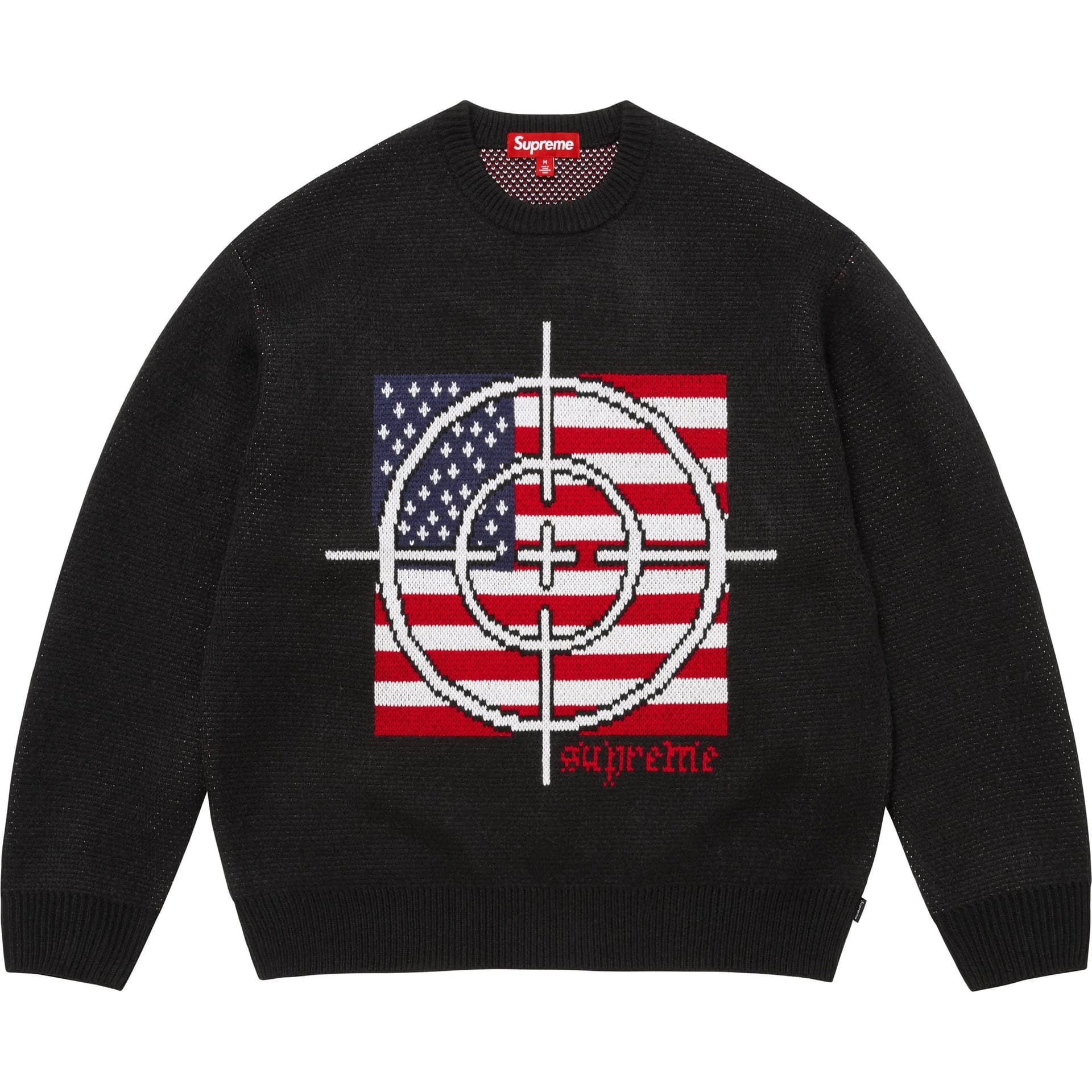 Кофта Supreme FW25 Target Свитер Унисекс - изображение 3