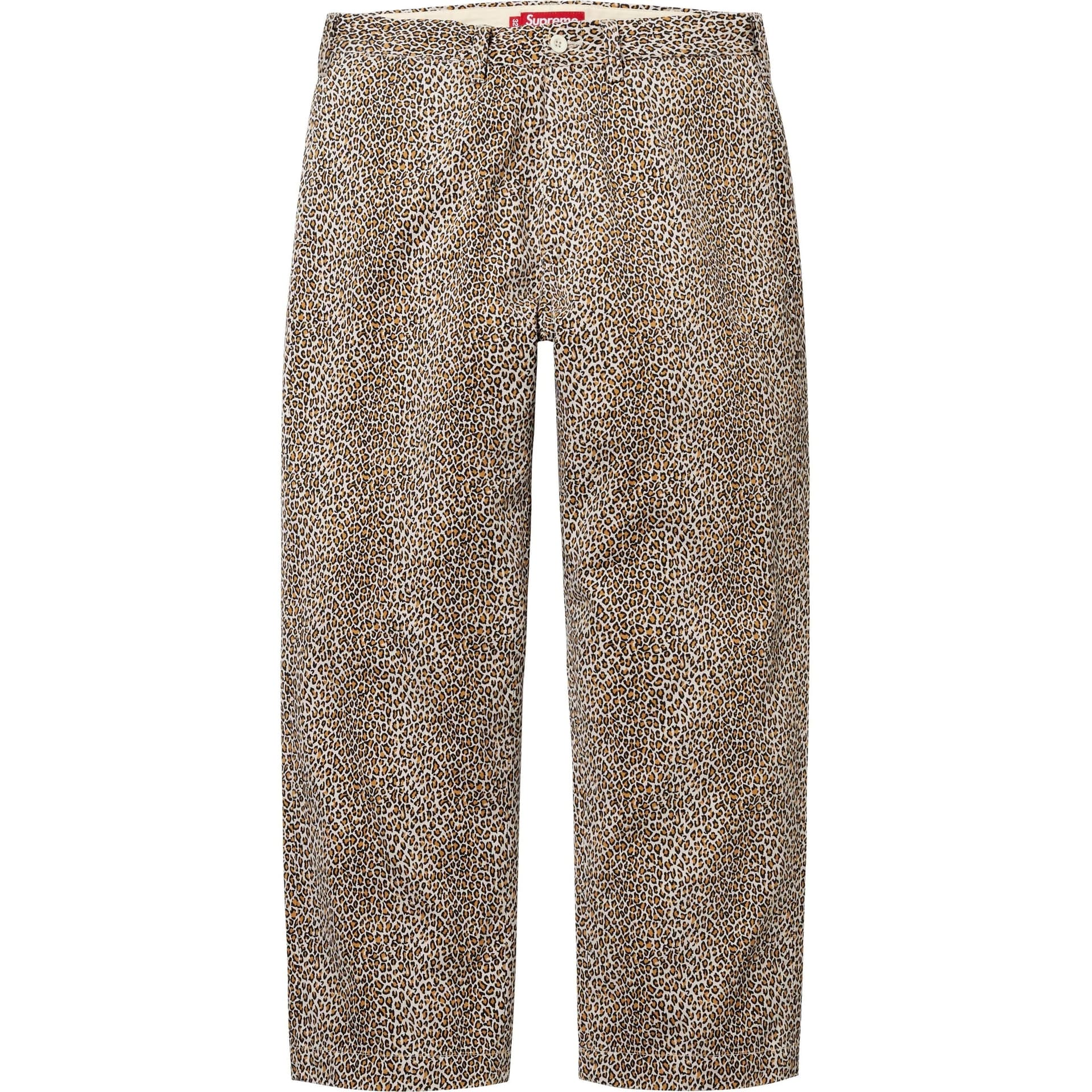 Штаны Supreme FW25 Chino Брюки Повседневные Брюки Унисекс - изображение 2