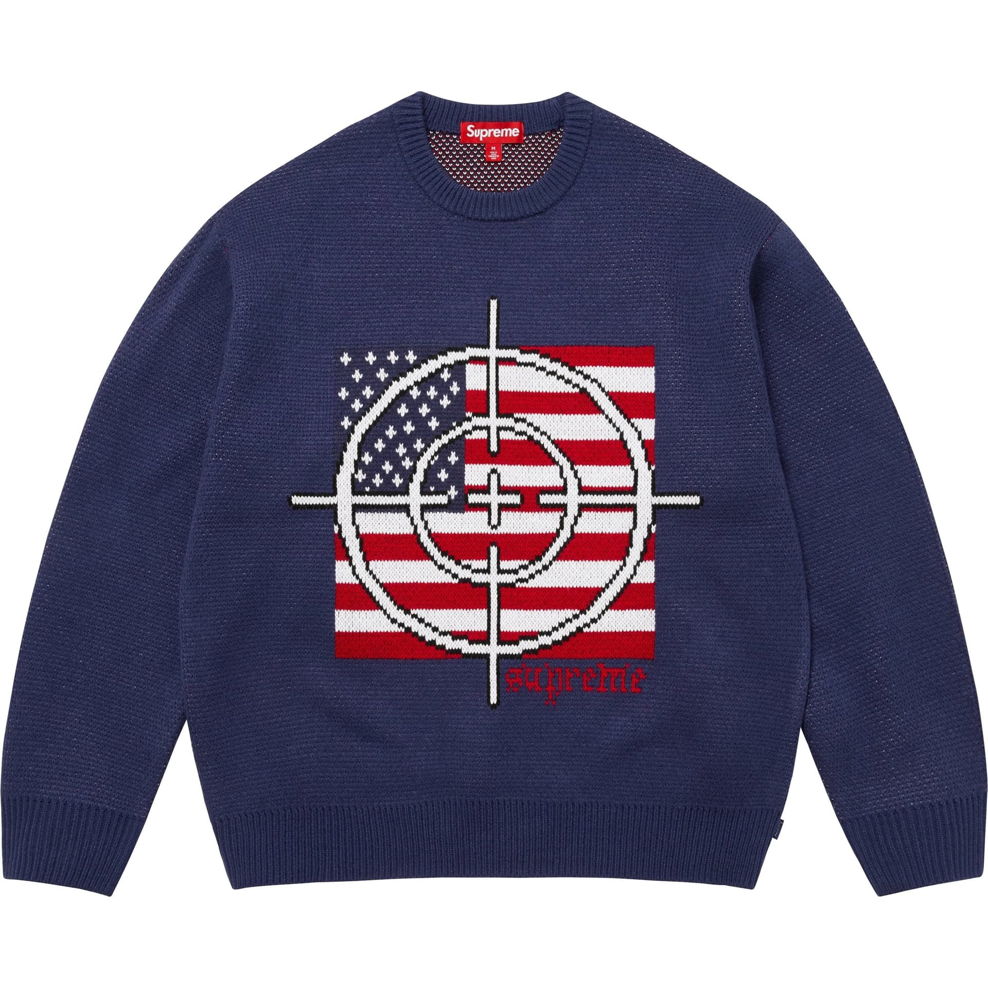 Кофта Supreme FW25 Target Свитер Унисекс - изображение 2
