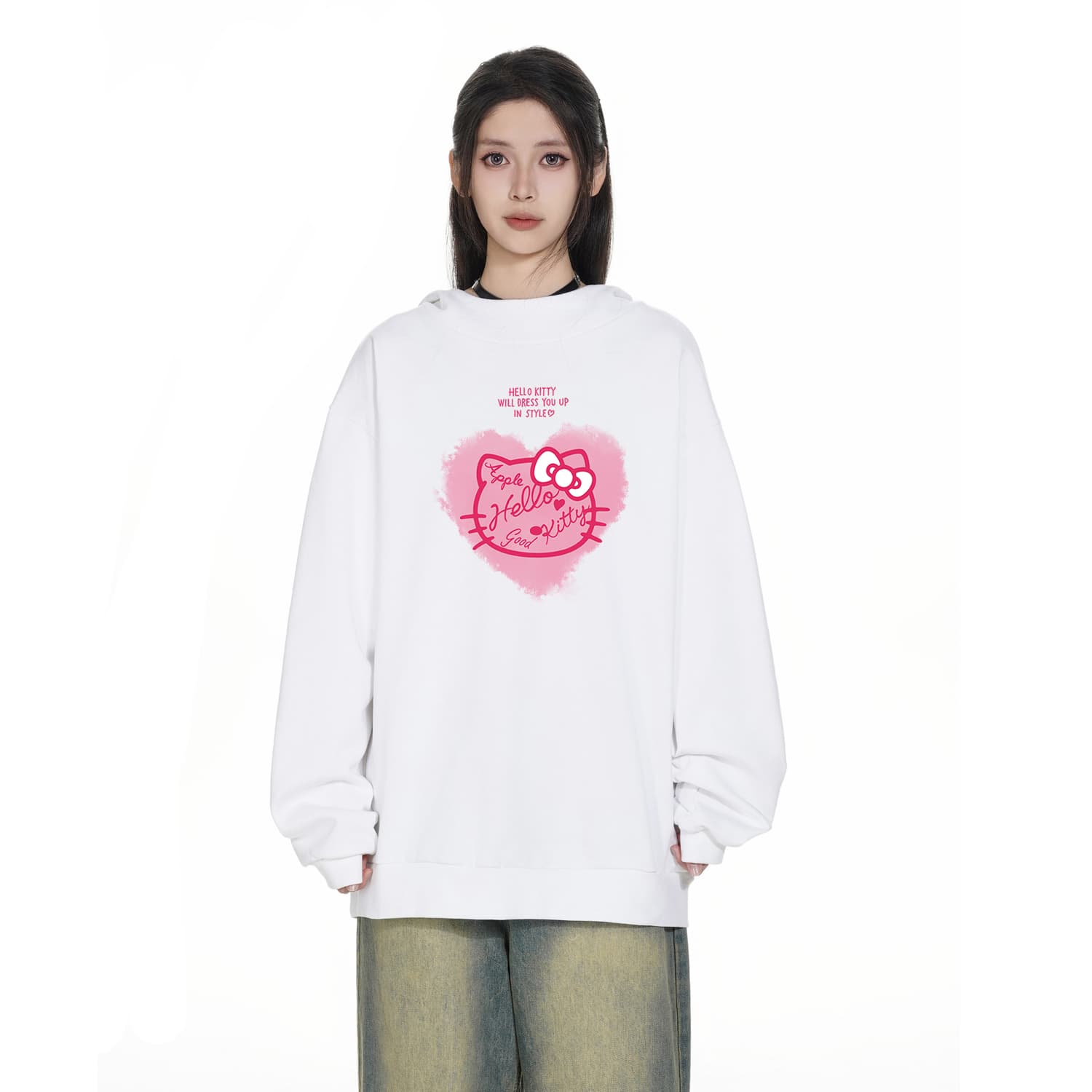 Худи Sanrio x Hello Kitty SS25 Толстовка Унисекс - изображение 1
