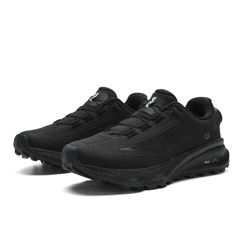 Кроссовки для бега FILA LYNX BOA 3+ Аbrasion Resistant Coating Abrasion Resistant Coating Беговые кроссовки Женские Прыжки Черный - изображение 3