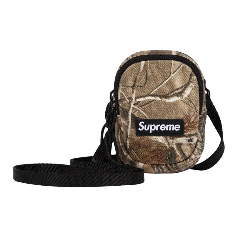 Мини-сумка Supreme Деним Сумка через плечо Сумка на плечо Мини Унисекс Коричневый - изображение 1