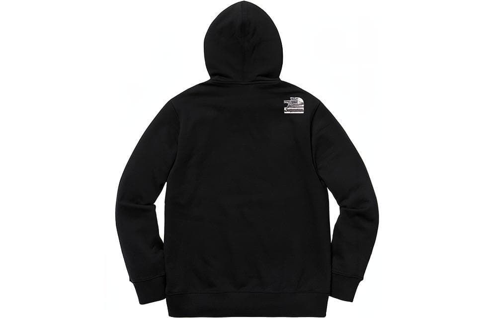 Худи Supreme x The North Face SS18 Hoodie Black - изображение 2