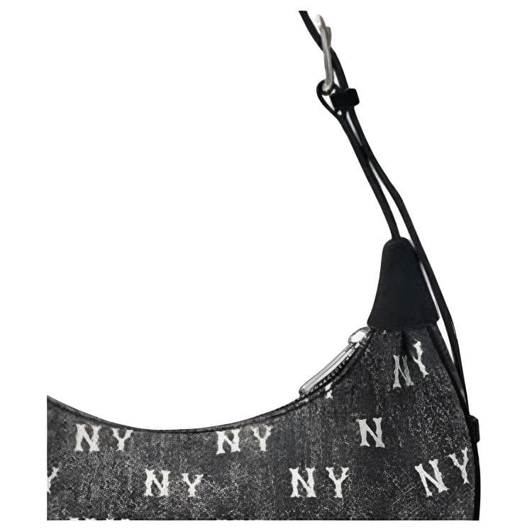 Мини-сумка MLB New York Yankees Хлопковые сумки через плечо сумка на плечо унисекс угольно-серого цвета - изображение 5