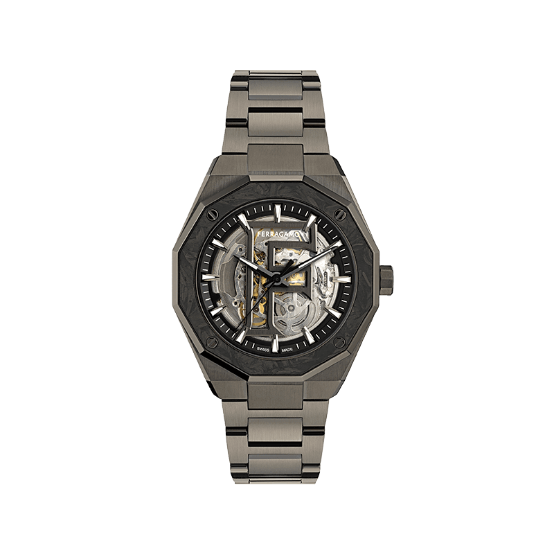 Механические часы FERRAGAMO VERSILIA AUTOMATIC SKELETON 42mm - изображение 2