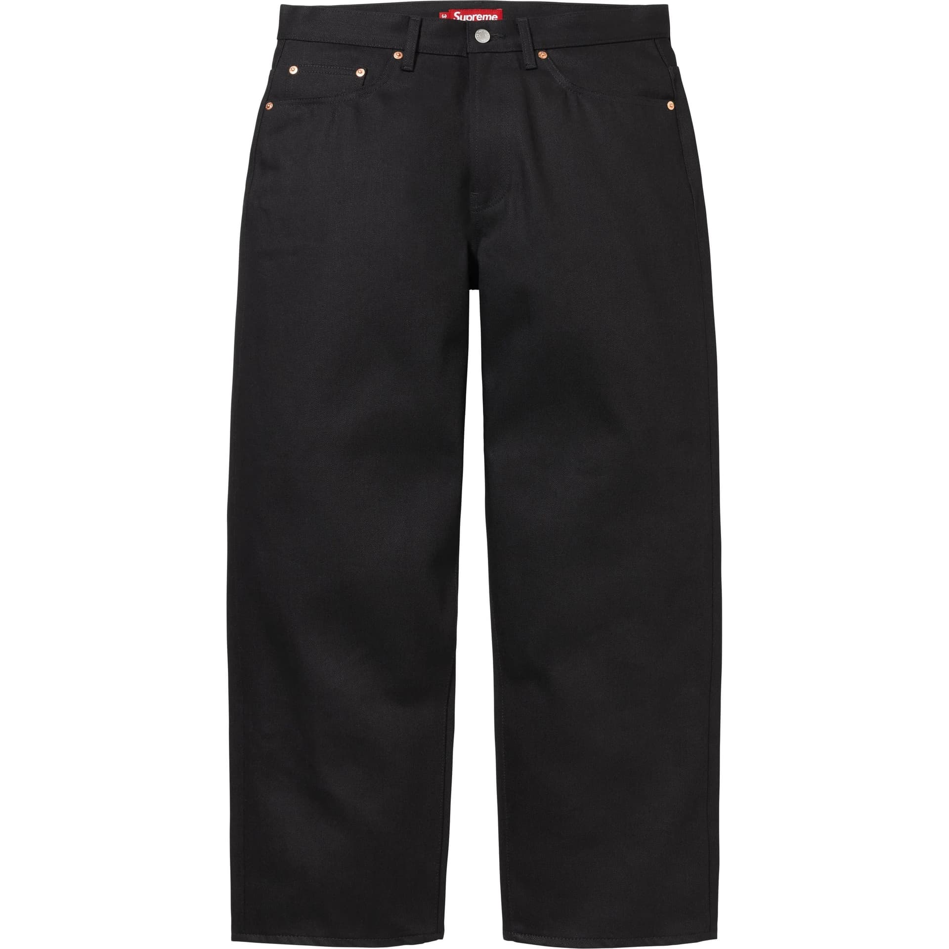 Штаны Supreme FW25 BAGGY Selvedge Jean Джинсы Унисекс - изображение 2