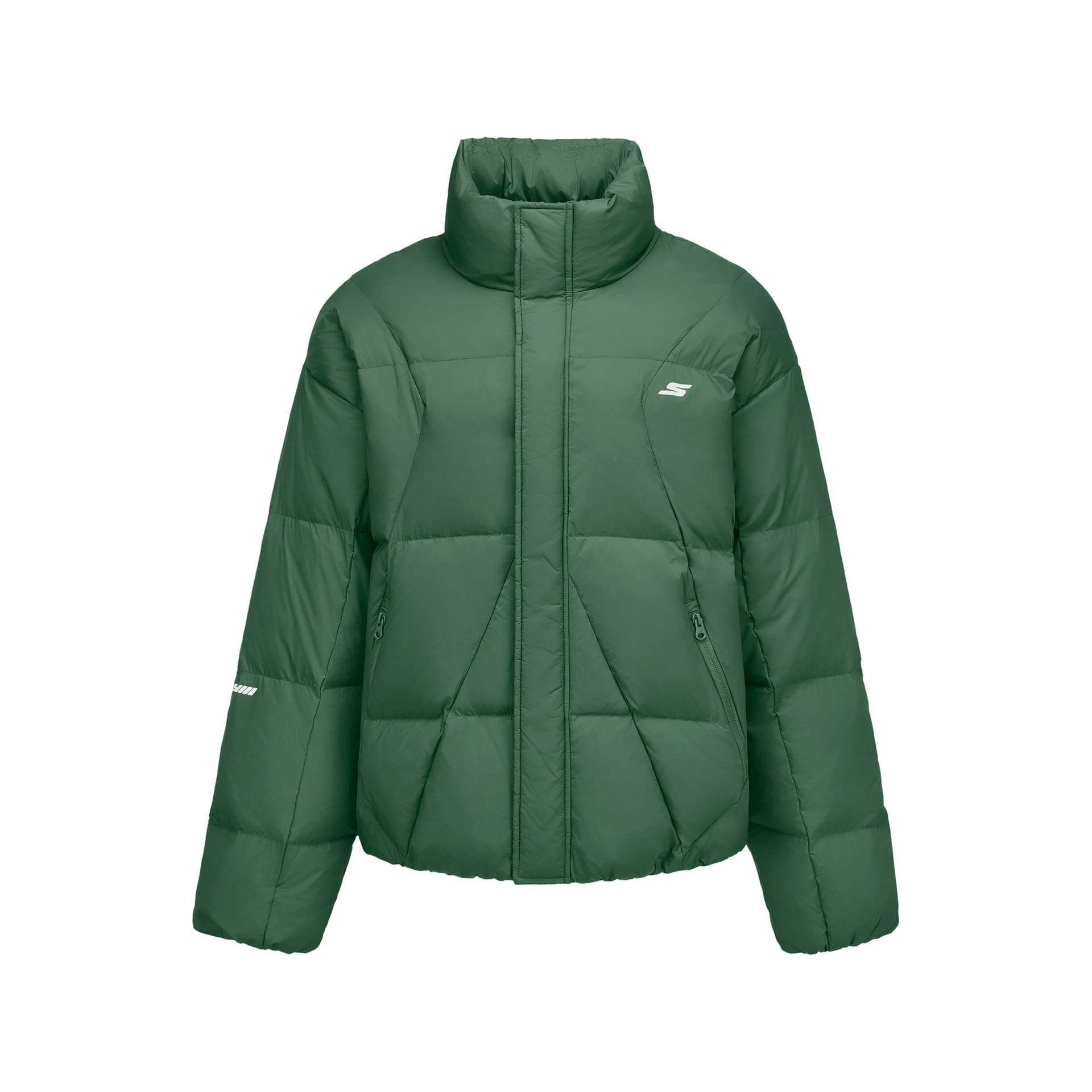 Зимняя куртка Skechers Custom Green 03RT Унисекс Пуховики - изображение 1