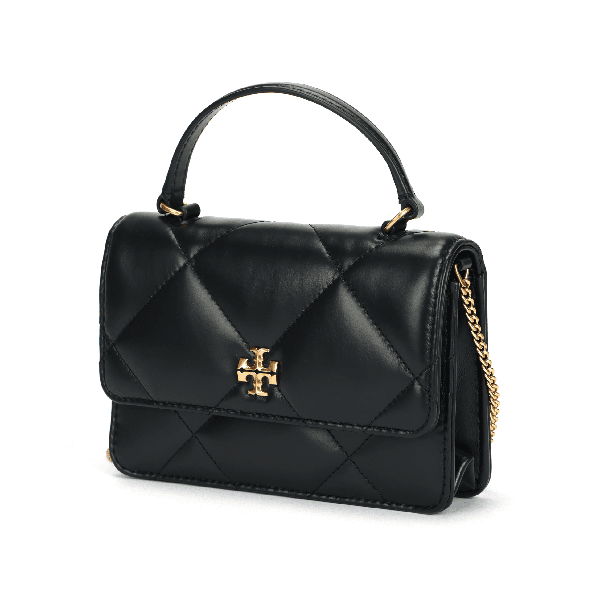 Сумка Tory Burch Kira (Красный) Коровья кожа Сумка через плечо Кошелек Сумка Мини-версия Женская Черная - изображение 2