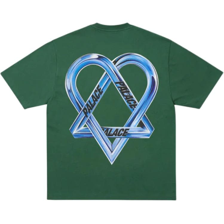 Футболка PALACE x HIM FW25 DROP4 TRI-GRAM T-SHIRT logoT - изображение 1