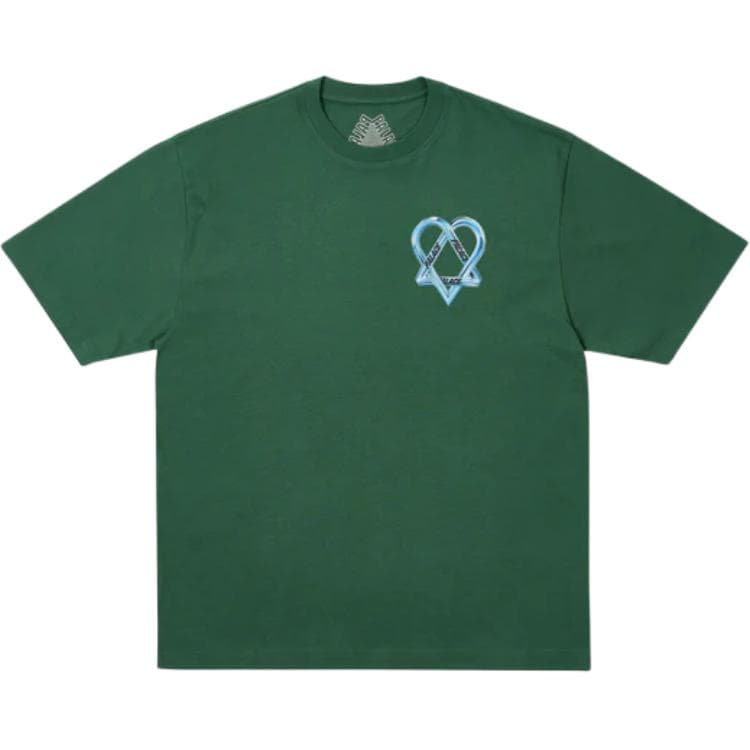 Футболка PALACE x HIM FW25 DROP4 TRI-GRAM T-SHIRT logoT - изображение 2