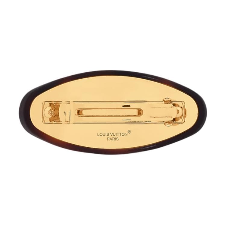 Заколка Louis Vuitton Acetate Hair Clip Tortoise - изображение 3