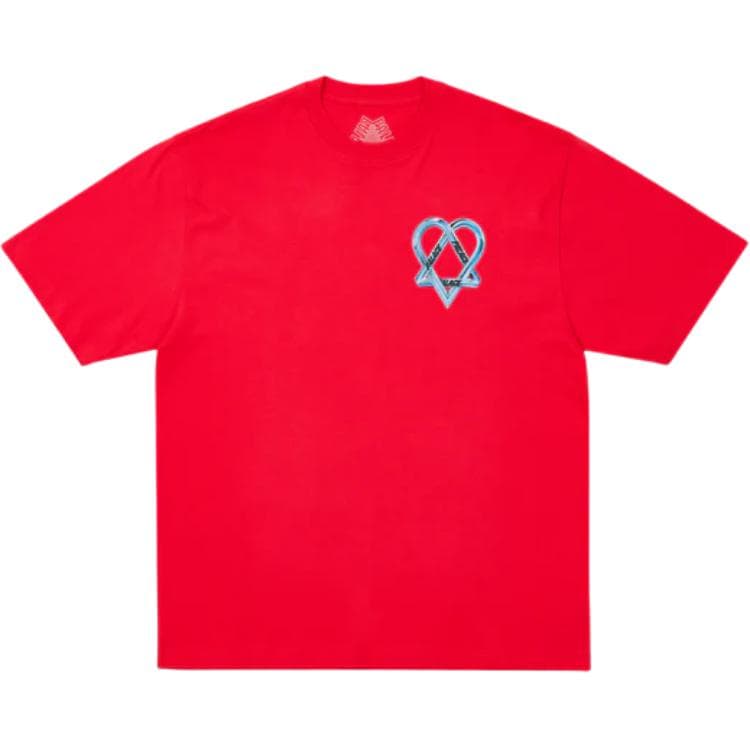 Футболка PALACE x HIM FW25 DROP4 TRI-GRAM T-SHIRT logoT - изображение 2