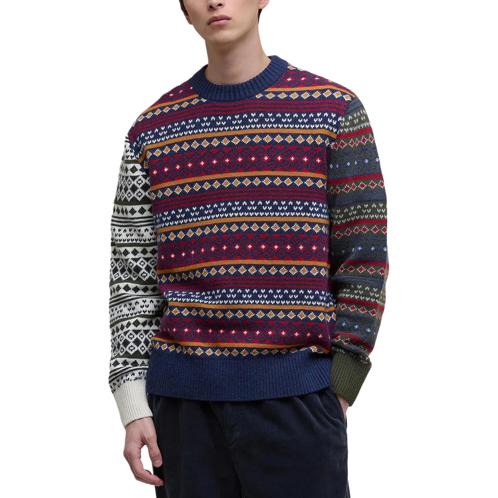 Кофта BARBOUR Морской Синий Мужские Свитера - изображение 2