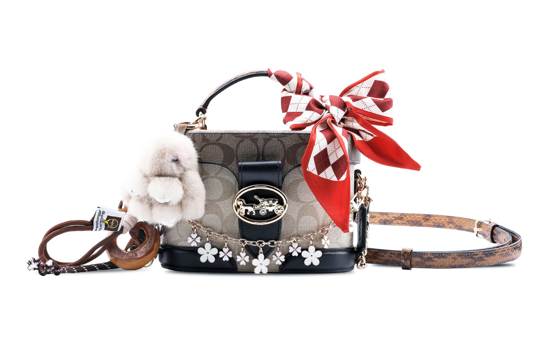 Сумка COACH Georgie 20 Classic Canvas Crossbody Bag - изображение 1