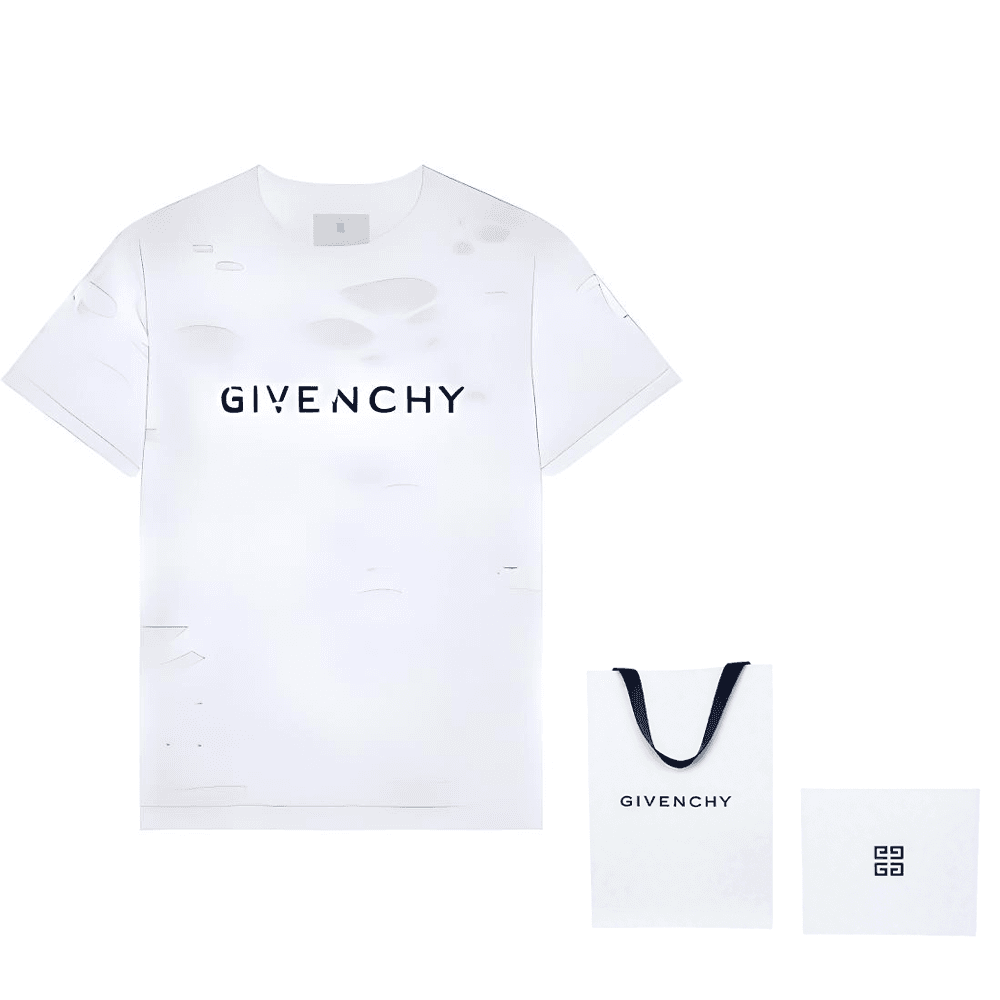 Футболка GIVENCHY SS23 logotT - изображение 8
