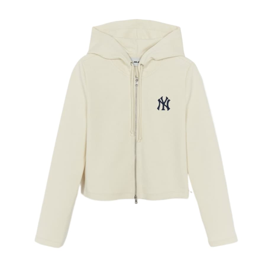 Худи MLB New York Yankees Толстовка Женское Кремовая - изображение 1