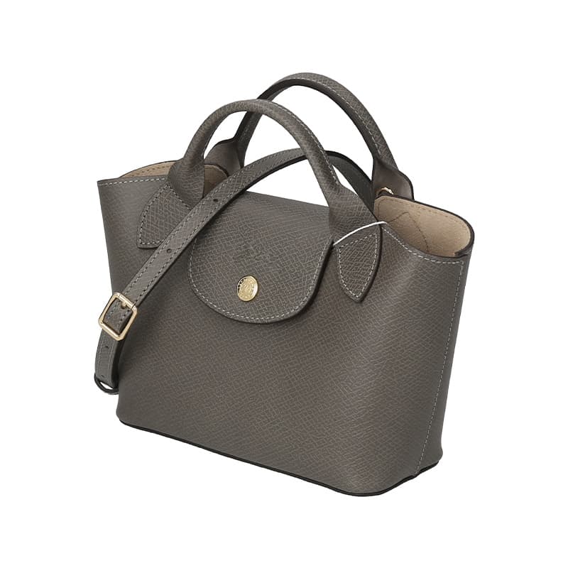 Сумка LONGCHAMP Коровья кожа Сумка через плечо Женская Темно-серый - изображение 2