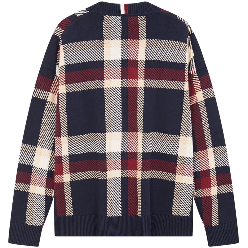 Tommy Hilfiger Многоцветная клетка 0MW Мужской Трикотаж - изображение 2
