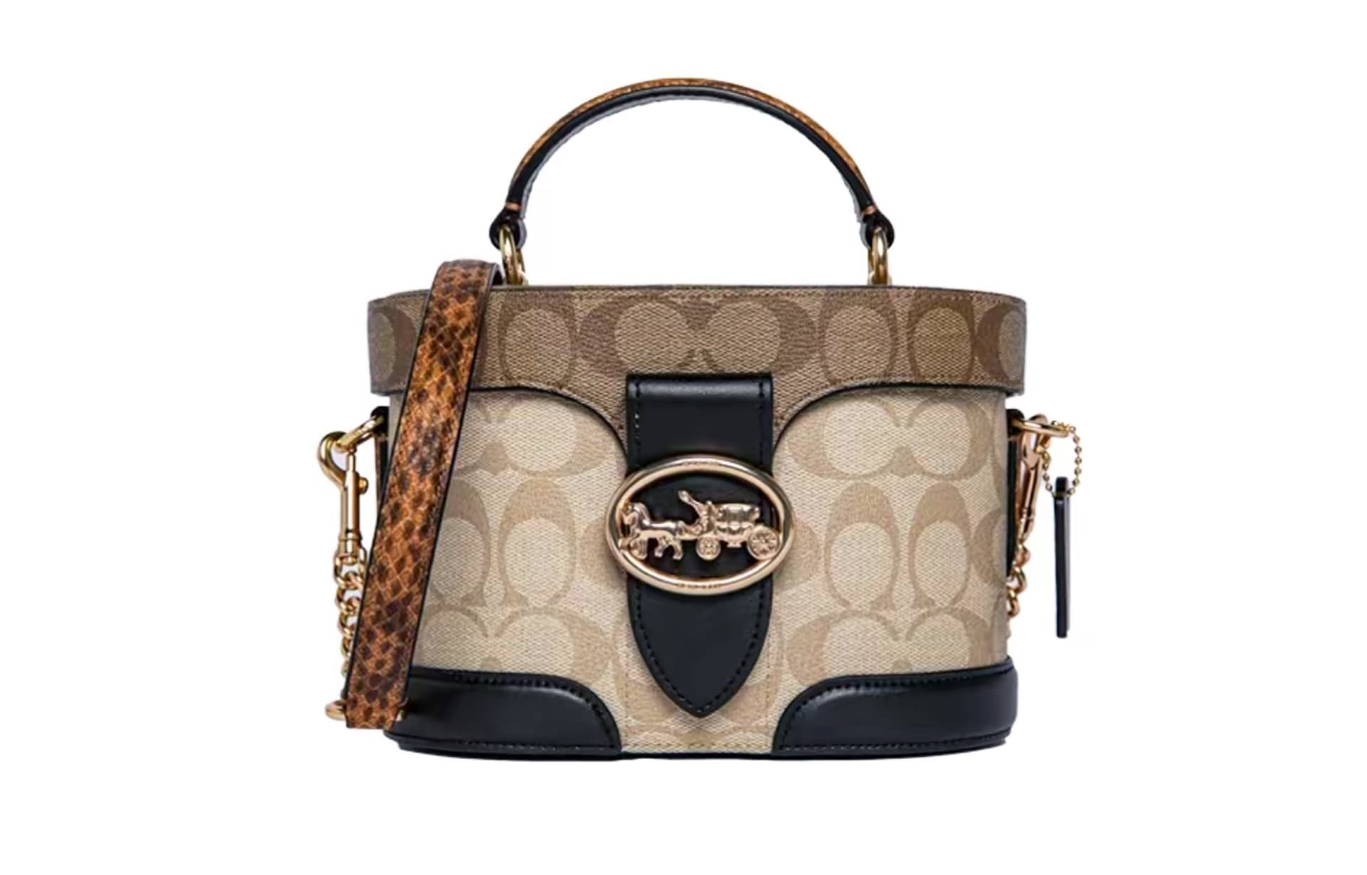 Сумка COACH Georgie 20 Classic Canvas Crossbody Bag - изображение 5
