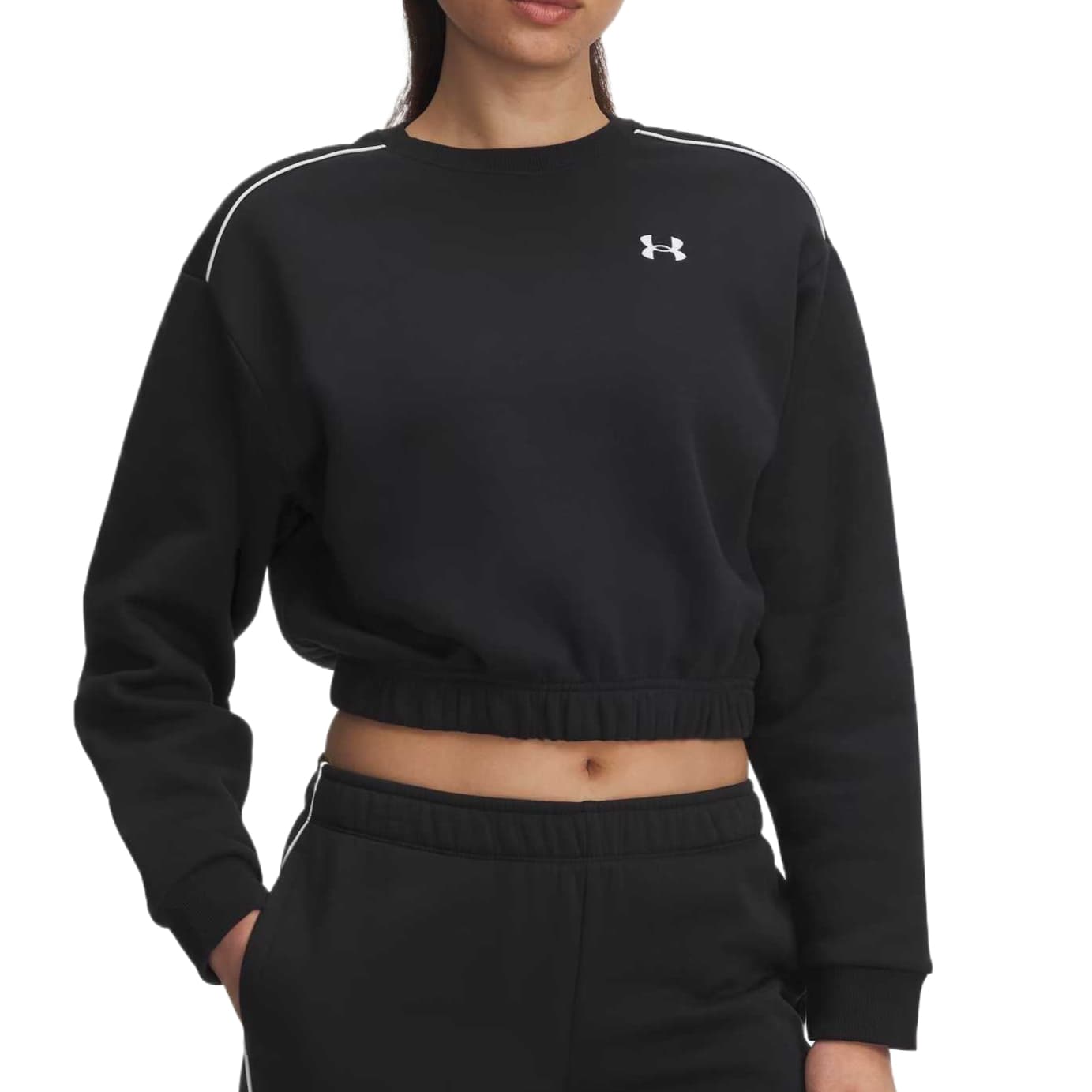 Худи Under Armour Rival Fleece Piped Худи-платье в стиле ханьфу Женское - изображение 1