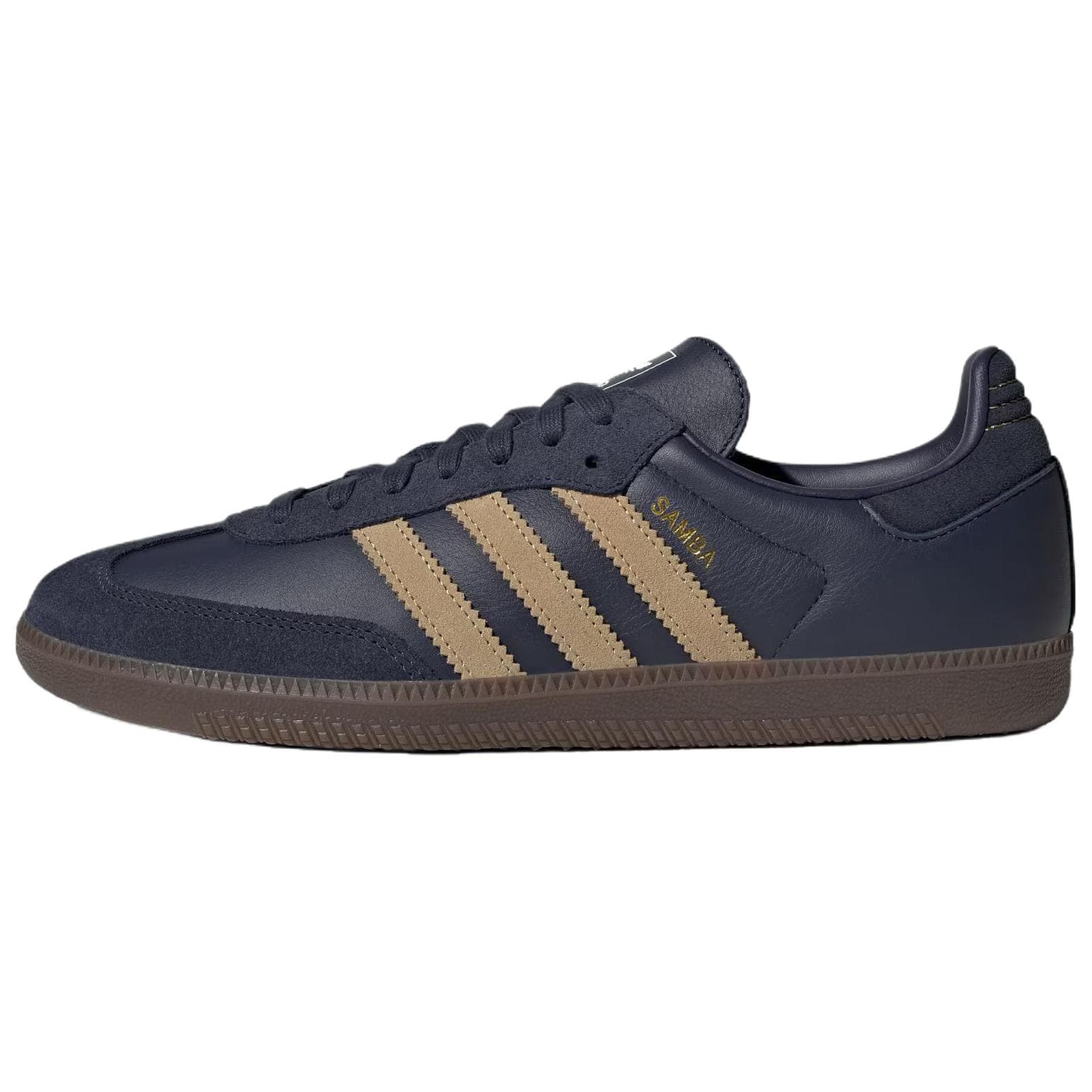 Кроссовки Adidas Originals Samba OG Кеды немецкой армии (GAT) Унисекс Темно-синий - изображение 1