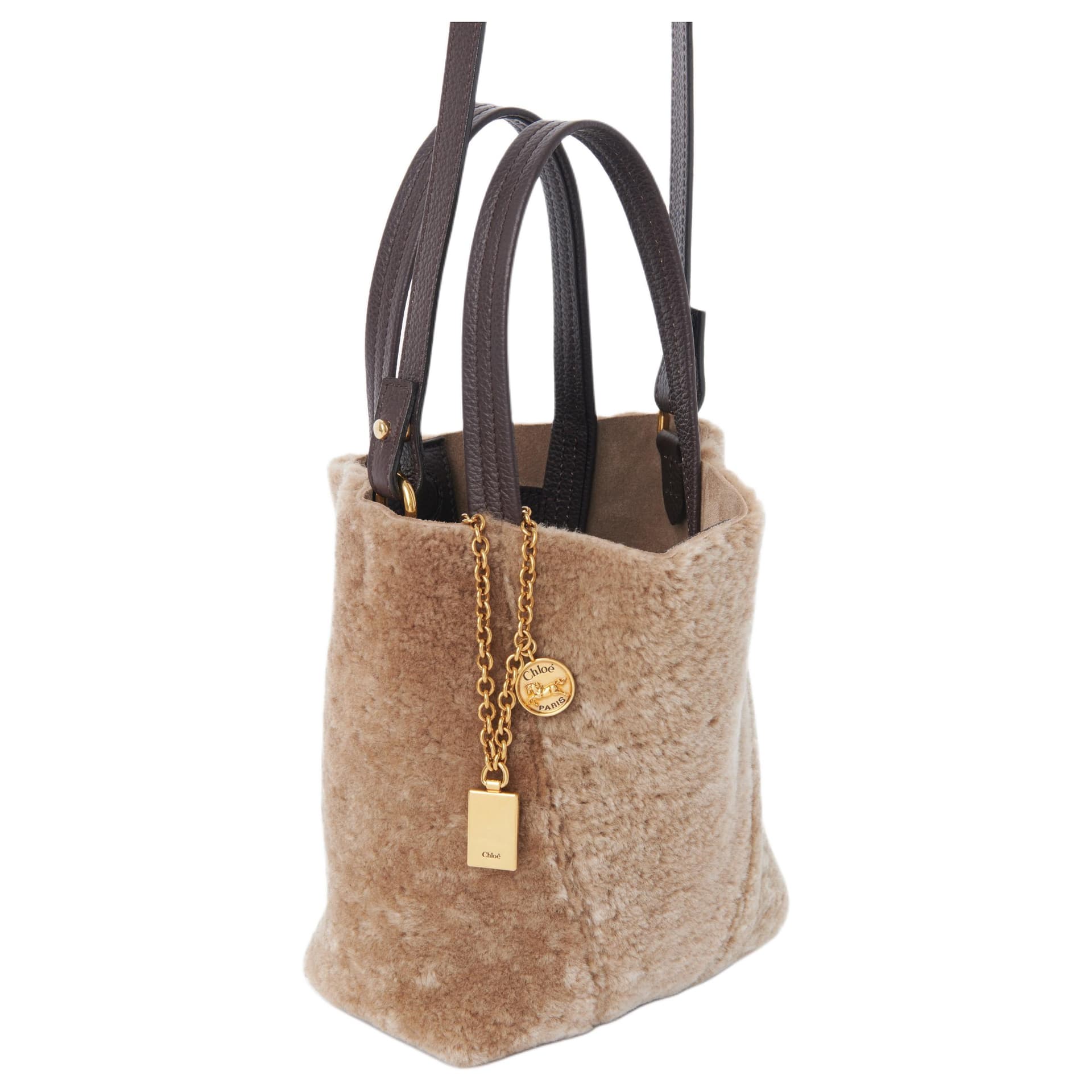 Сумка Chloe Spin Logo Tote - изображение 4