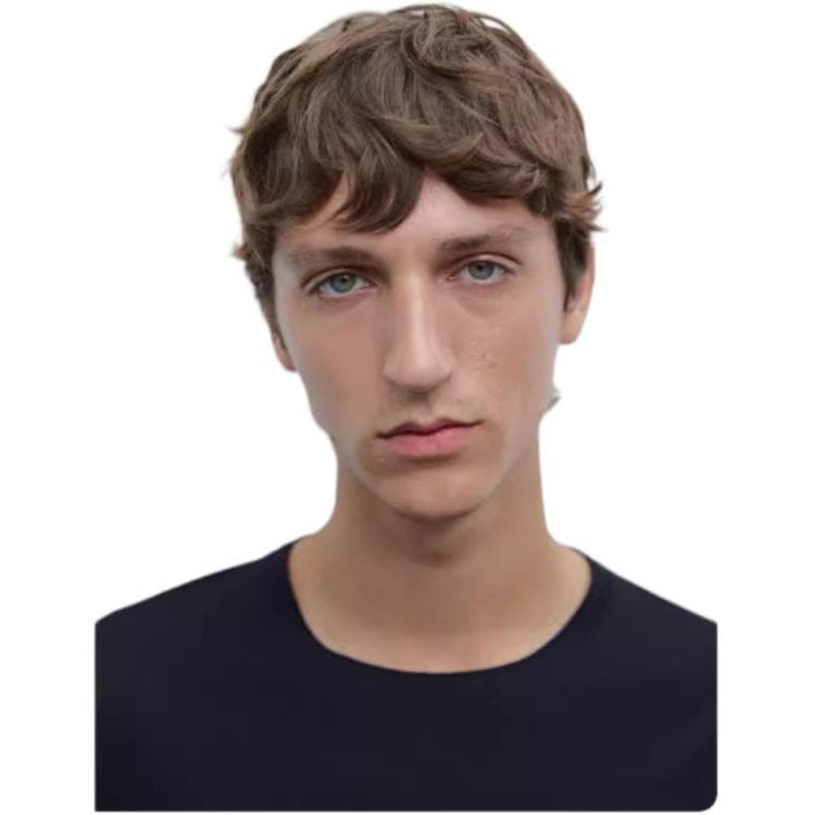 Massimo Dutti Синий Мужской Трикотаж - изображение 5