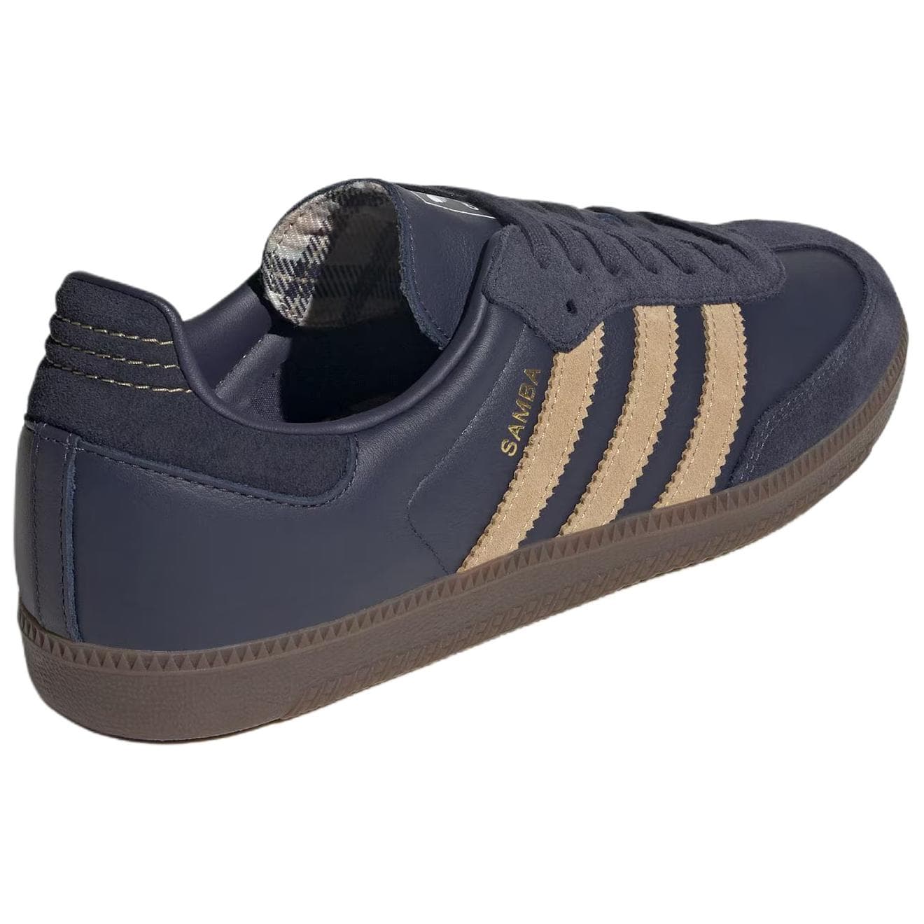Кроссовки Adidas Originals Samba OG Кеды немецкой армии (GAT) Унисекс Темно-синий - изображение 4