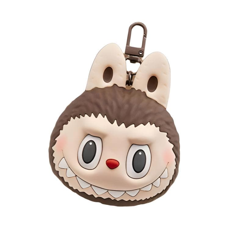 Сумка для наушников POP MART Силиконовый чехол для наушников унисекс коричневый - изображение 2