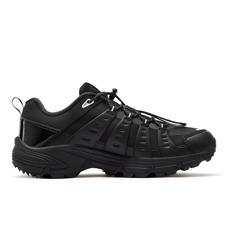 Кроссовки FILA FUSION COMO X Текстиль Синтетическая кожа Низкий топ Уличная обувь Женская Ночная береговая черная - изображение 2