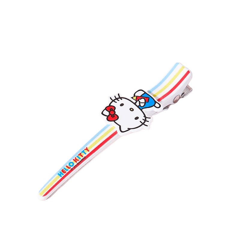 Заколка Sanrio Хелло Китти Мультяшный Красный синий Большой Акрил Заколка для волос Женский - изображение 3
