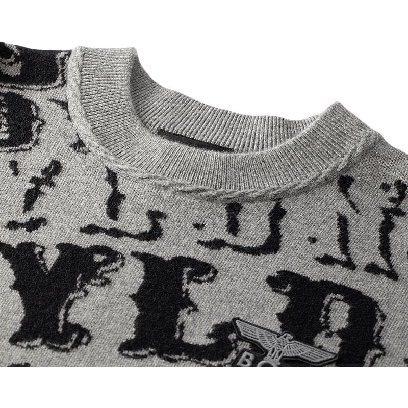 Кофта Boy London Серый Мужской Свитеры - изображение 3