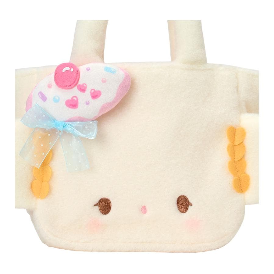 Сумка Sanrio Полиэстеровая сумка-тоут сумка для покупок женская розовая и белая - изображение 4