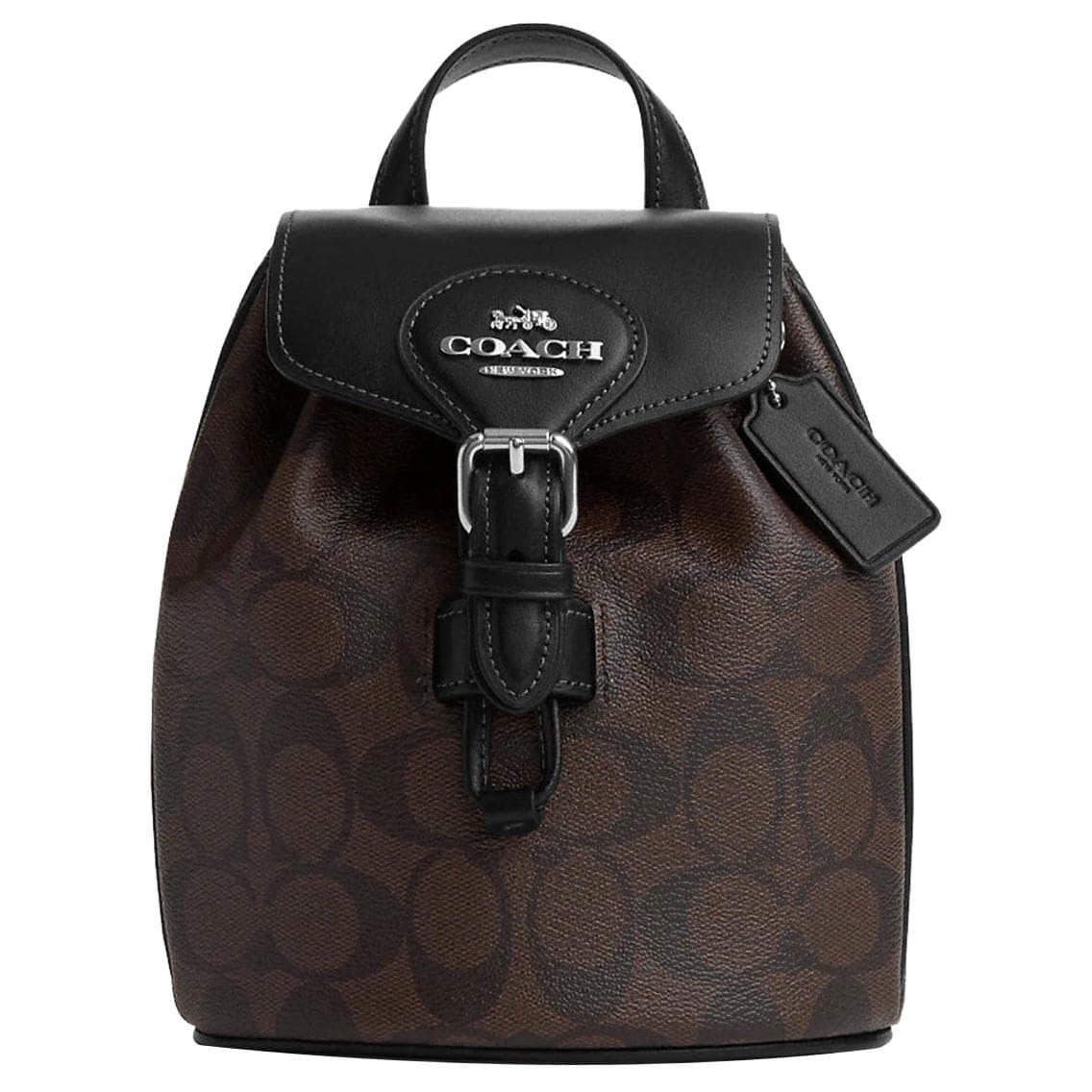 Рюкзак COACH Amelia 16 Black Brown - изображение 1