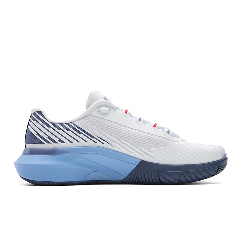 Кроссовки для тенниса FILA Ace 1+ Low Топ Теннисные Кроссовки Женские Белые Синие - изображение 2