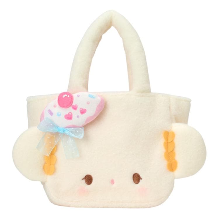 Сумка Sanrio Полиэстеровая сумка-тоут сумка для покупок женская розовая и белая - изображение 1