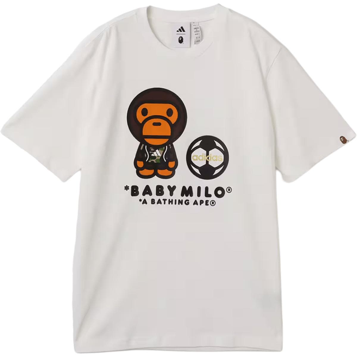 Футболка A BATHING APE X Adidas Originals FW25 T Рубашка Унисекс - изображение 1