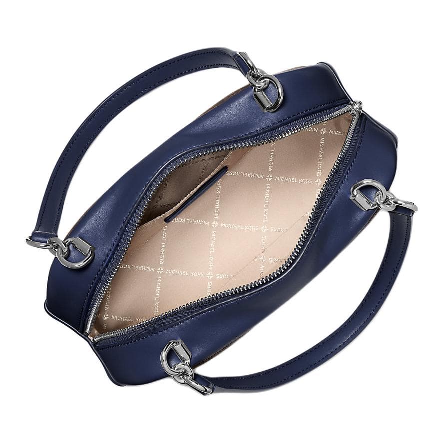 Мини-сумка MICHAEL KORS Cecily Покрытый холст Сумка на плечо Маленький Женские Темно-синий - изображение 2