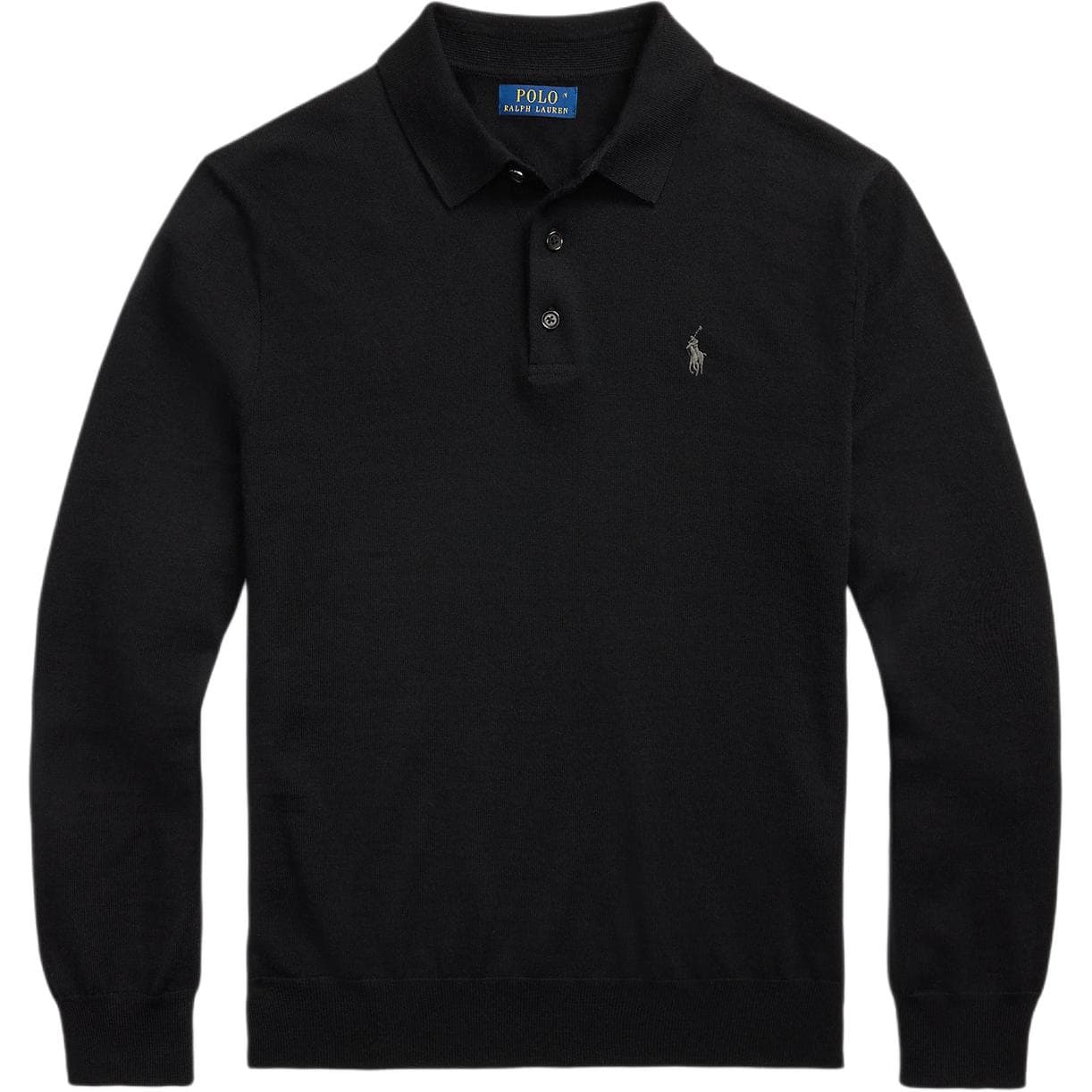 Поло Polo Ralph Lauren Fw25 Свитер Стандартный Размер Мужской Polo Черный - изображение 1