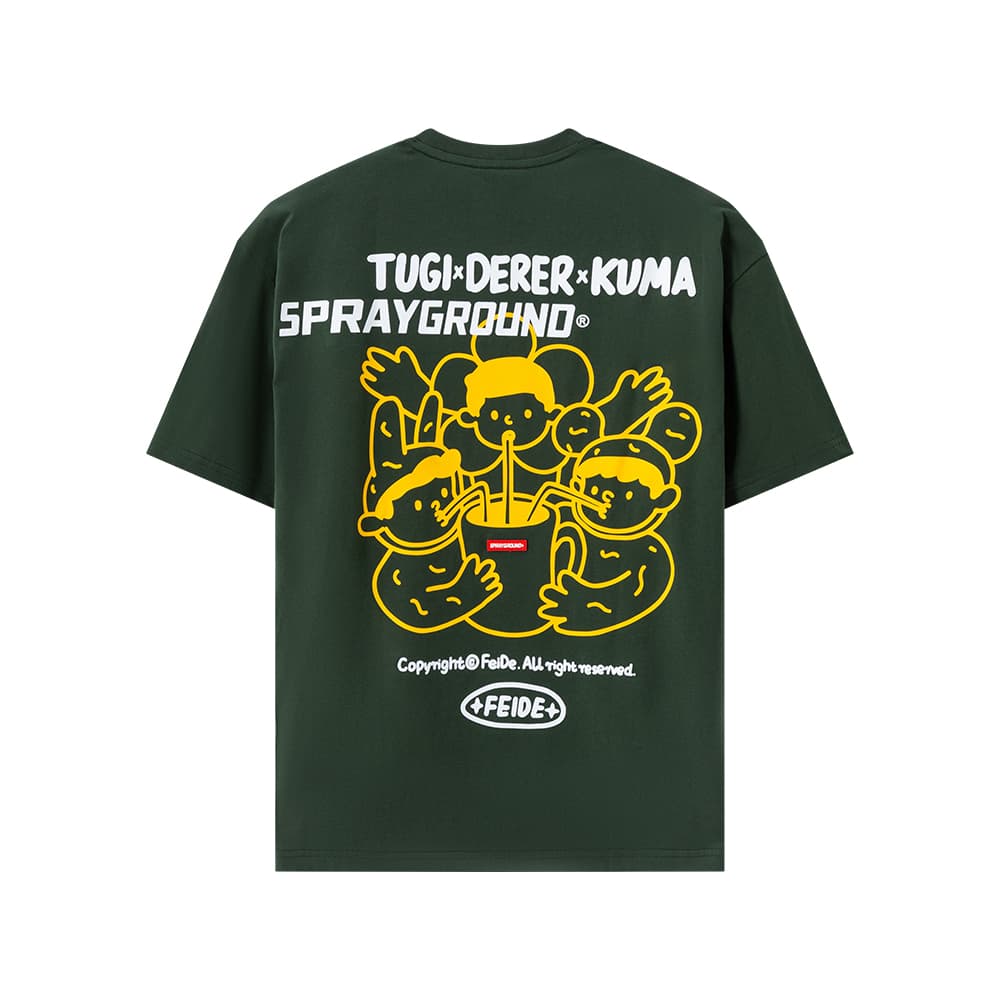 Футболка SPRAYGROUND Короткие рукава T-рубашки унисекс - изображение 1