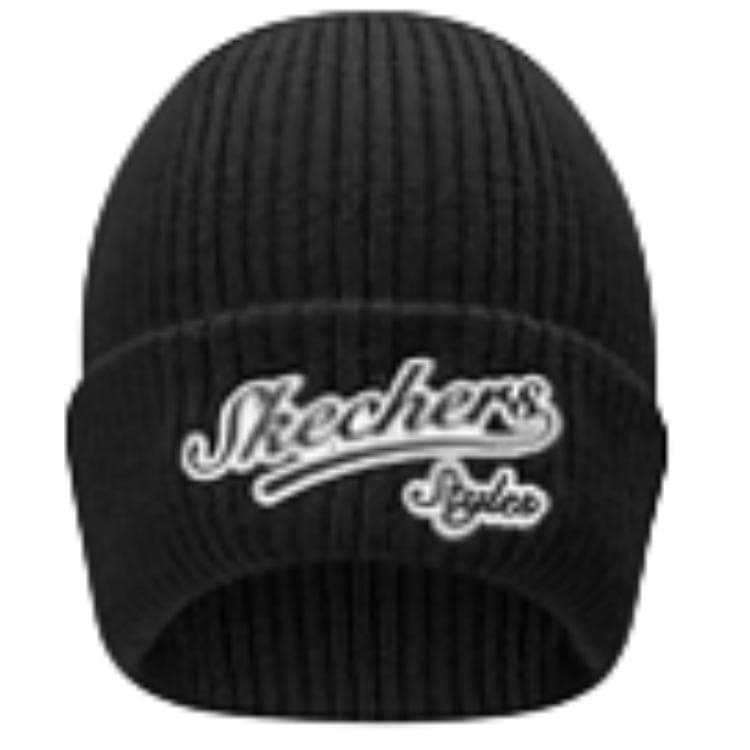 Шапка Skechers Шапки-бини Унисекс Угольный Черный - изображение 2