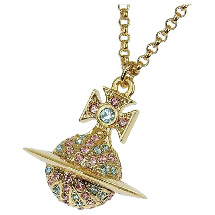 Ожерелье Вивьен Вествуд Оригинальный дизайн Brass Necklaces Женские Золото - изображение 2