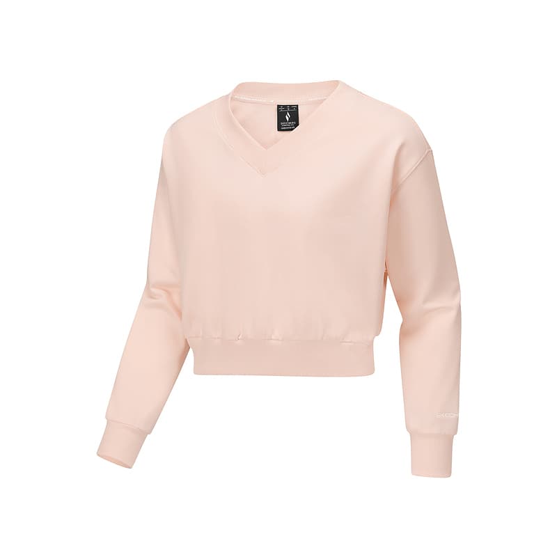 Худи Skechers Женская Толстовка Облачно-розовая - изображение 1