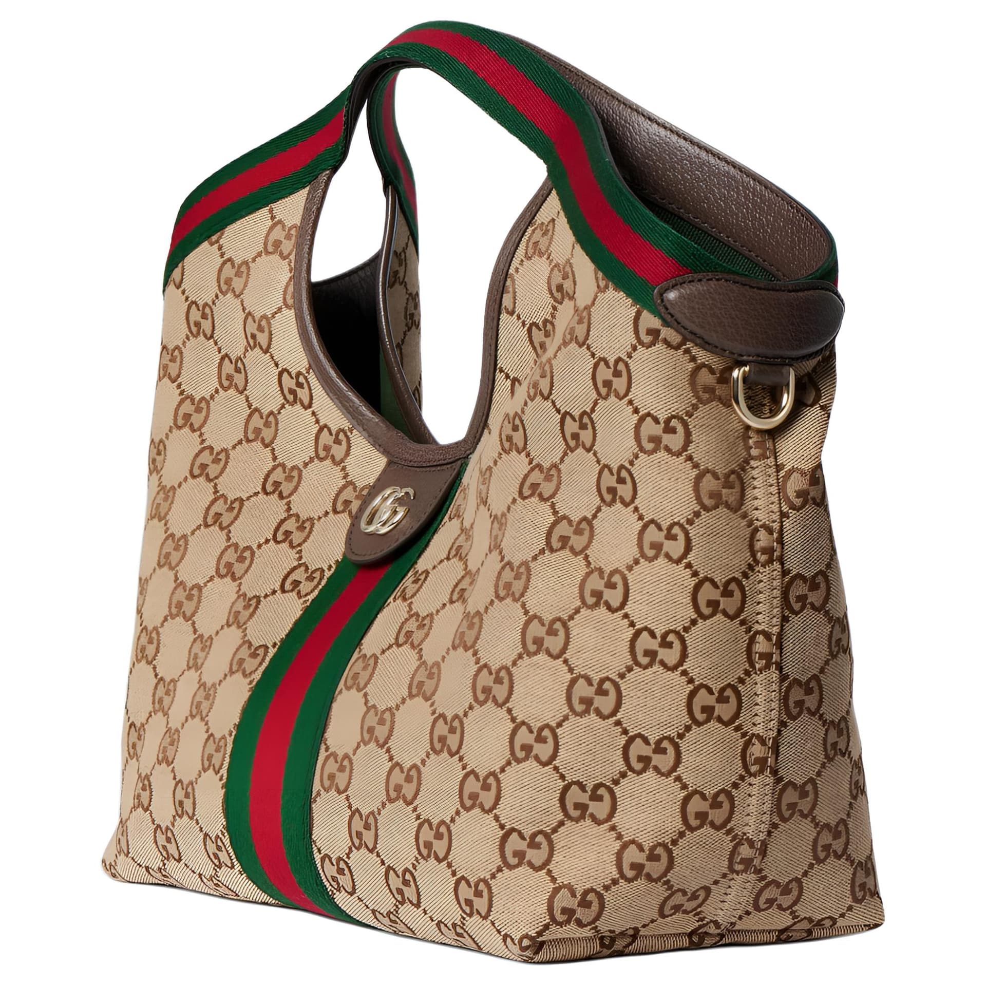 Сумка Gucci Giglio Tote Small Brown - изображение 2