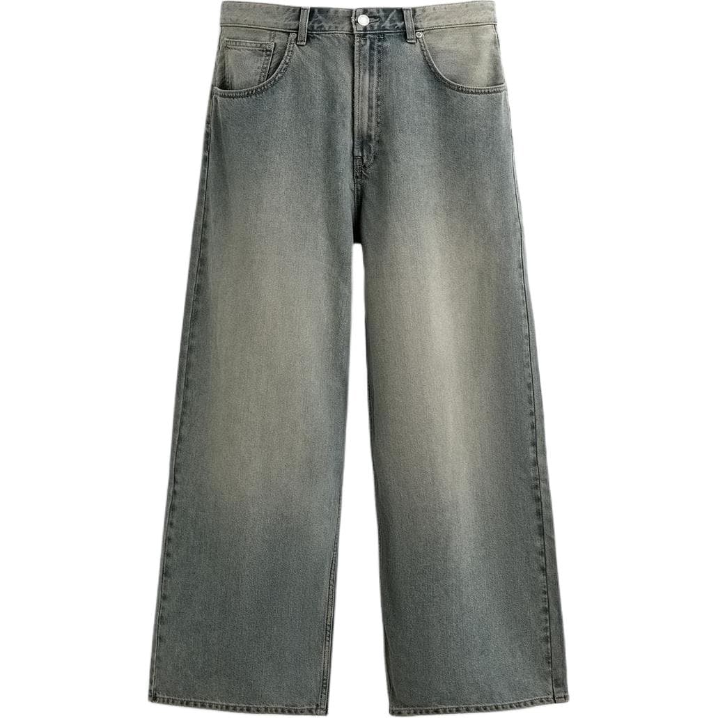Штаны ZARA Blue Green Men's Jeans ZARA Синие Зеленые Мужские Джинсы - изображение 1