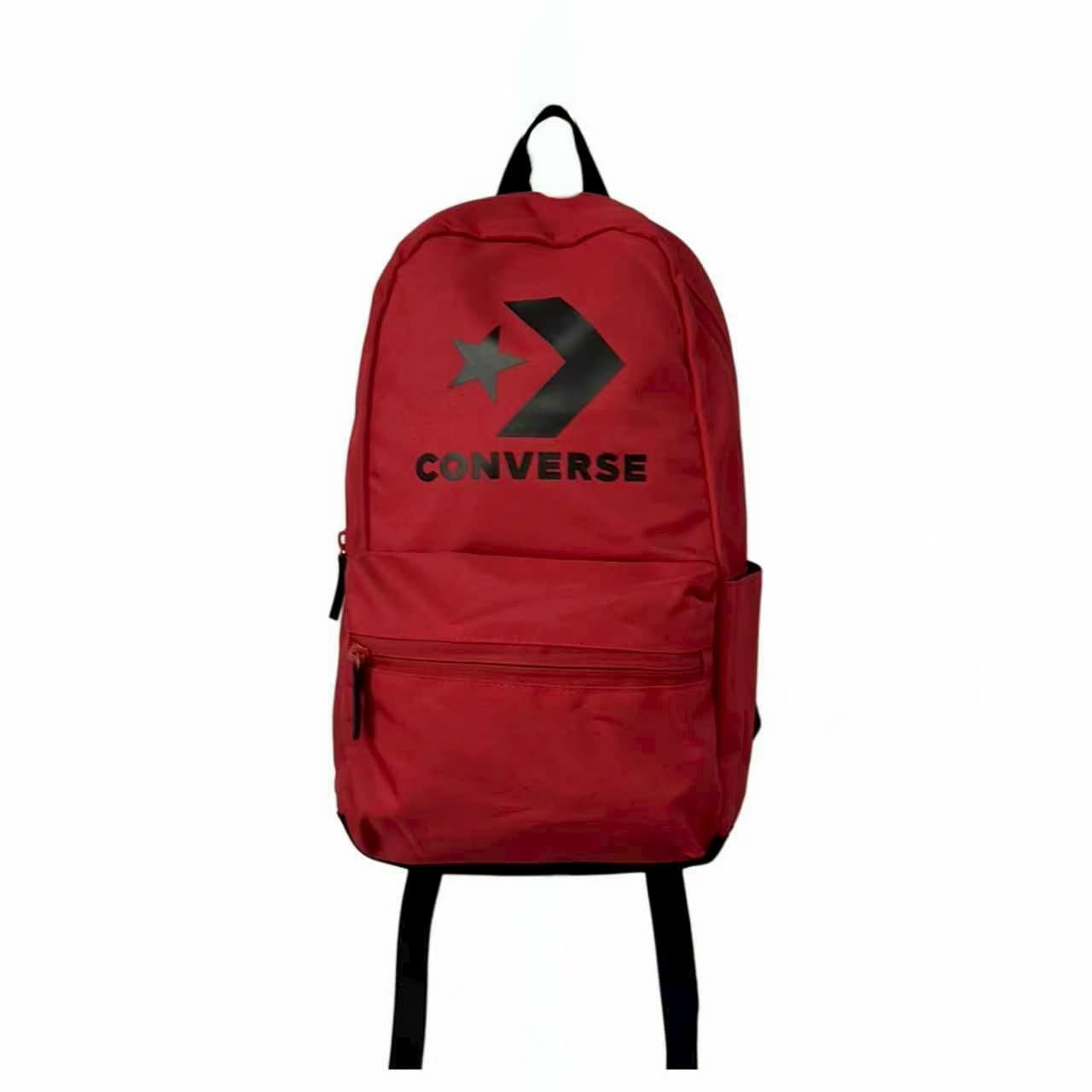 Рюкзак Converse Classic Logo Backpack Полиэстер Рюкзак Обычный размер Детский Настоящий красный - изображение 1