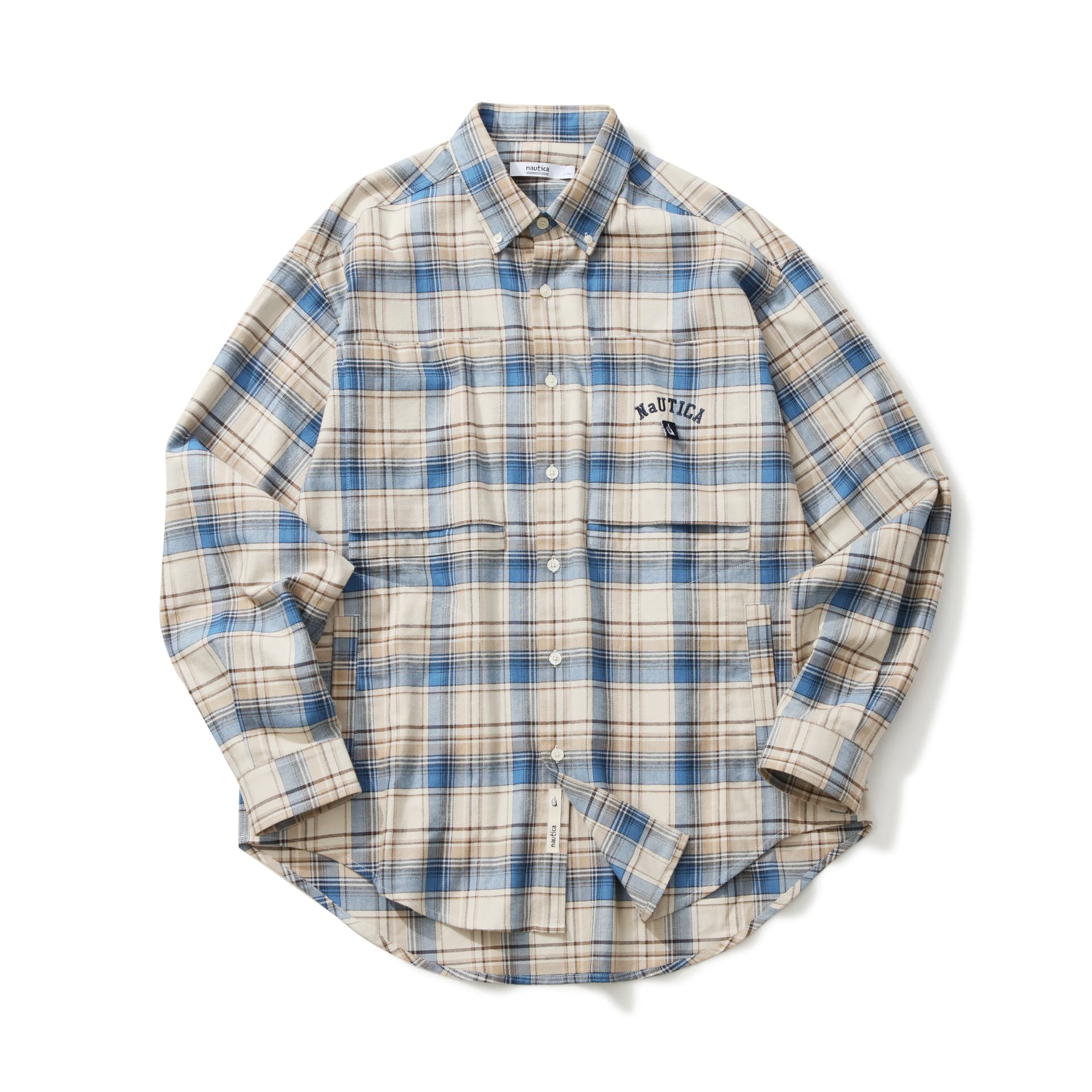 Рубашка Nautica White Sail Рубашка Унисекс - изображение 1